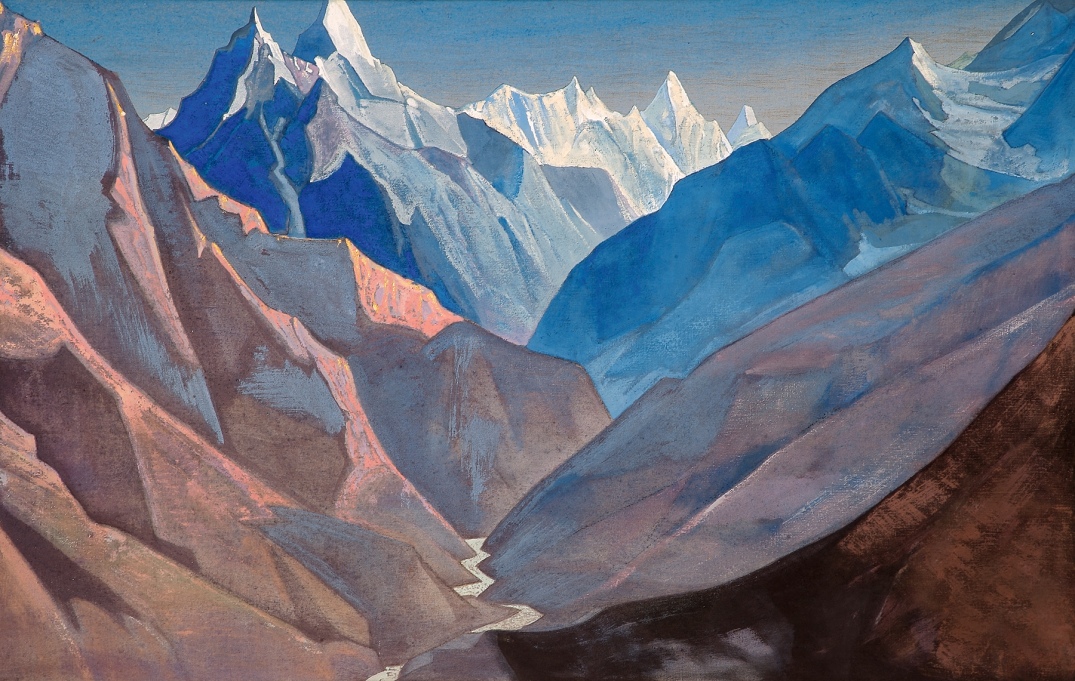 1931 - Гора ''М'' [Холст, темпера. 74,3 x 107,4 см]